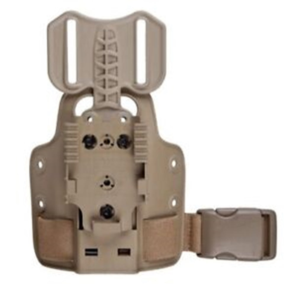 Safariland 6004-25-76 Single Strap Leg Shroud w/ Drop Flex Adapter Coyote Brown