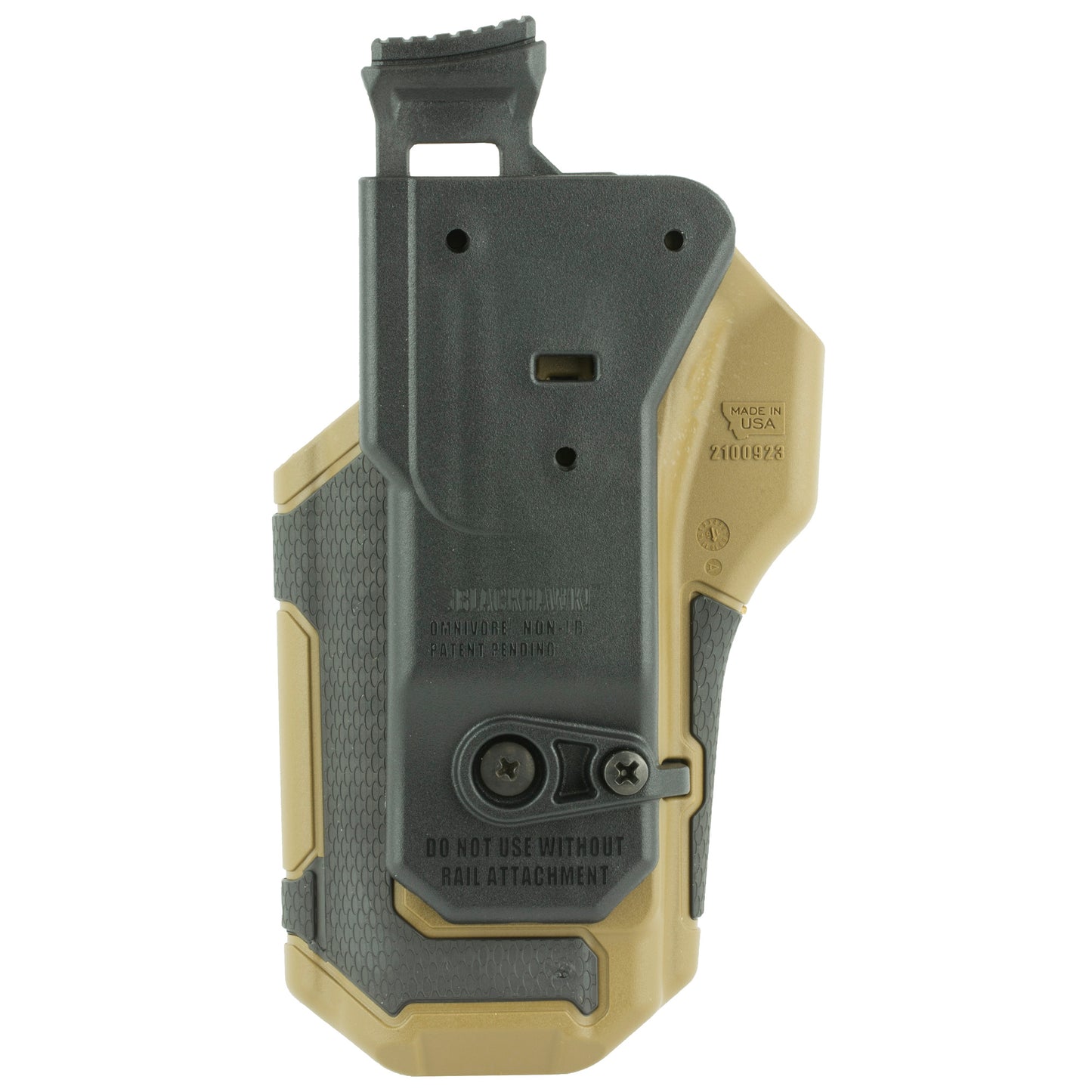 BLACKHAWK Omnivore Nonlight Multi-Fit Holster See Chart For Fitment  419000BCR