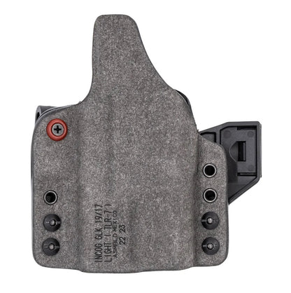 Safariland INCOG-X IWB Holster For Glock 17/19 w/ Light Right Hand  1334623