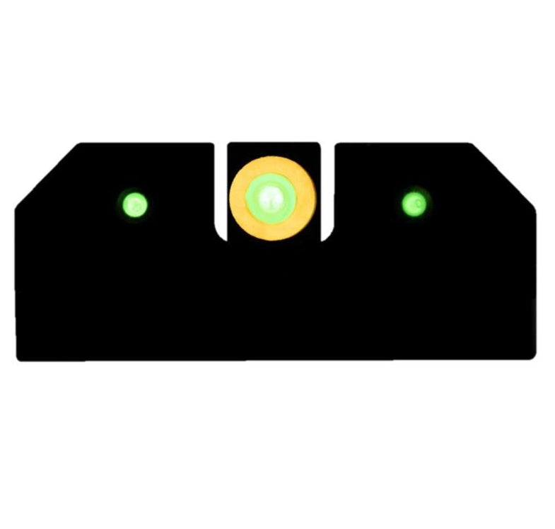 XS R3D Night Sights Orange Dot Fits S&W M&P Shield & M2.0 Shield  SW-R033S-6N