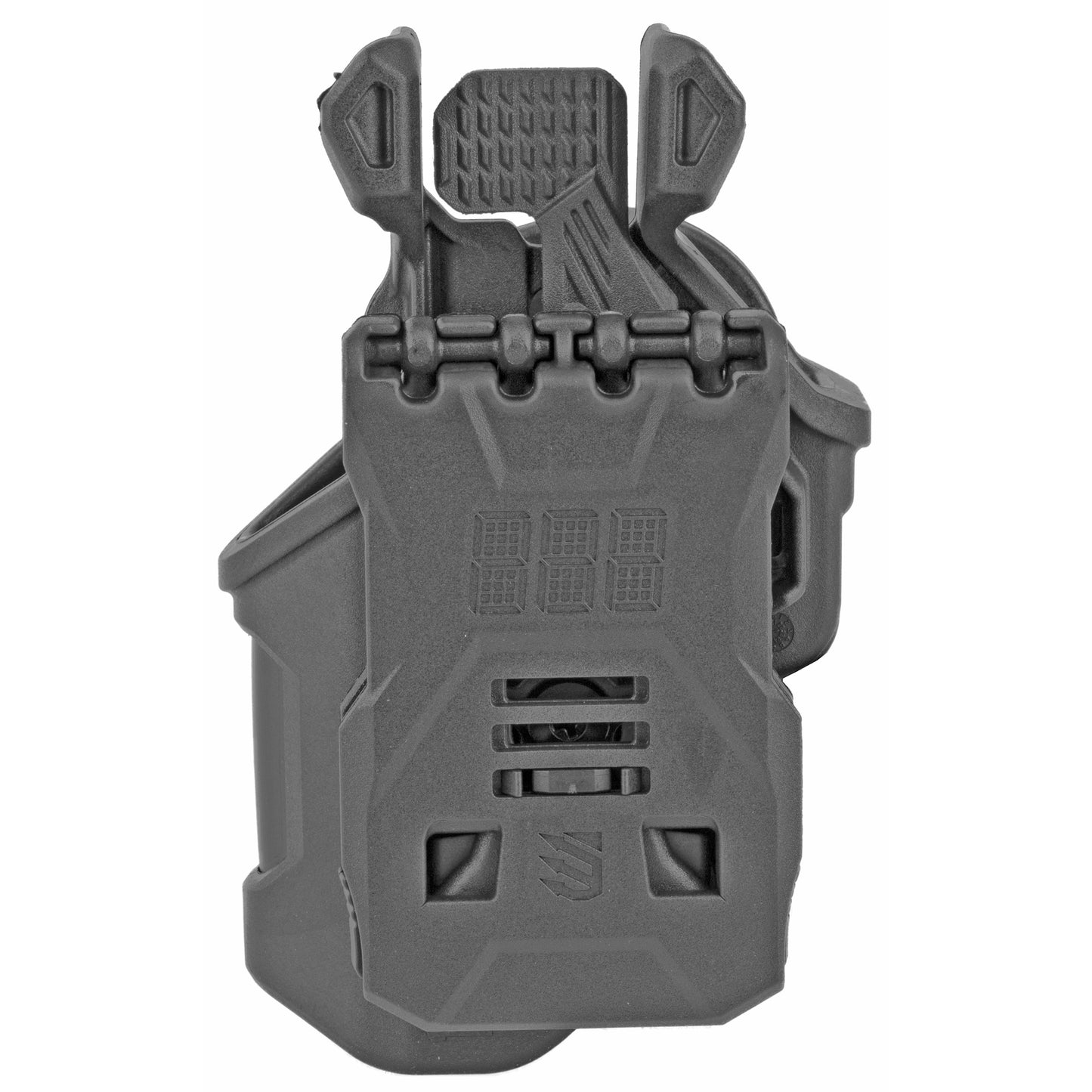 BLACKHAWK 410700BKR T-Series Level 2 Compact Right Hand Black Fits Glock 17