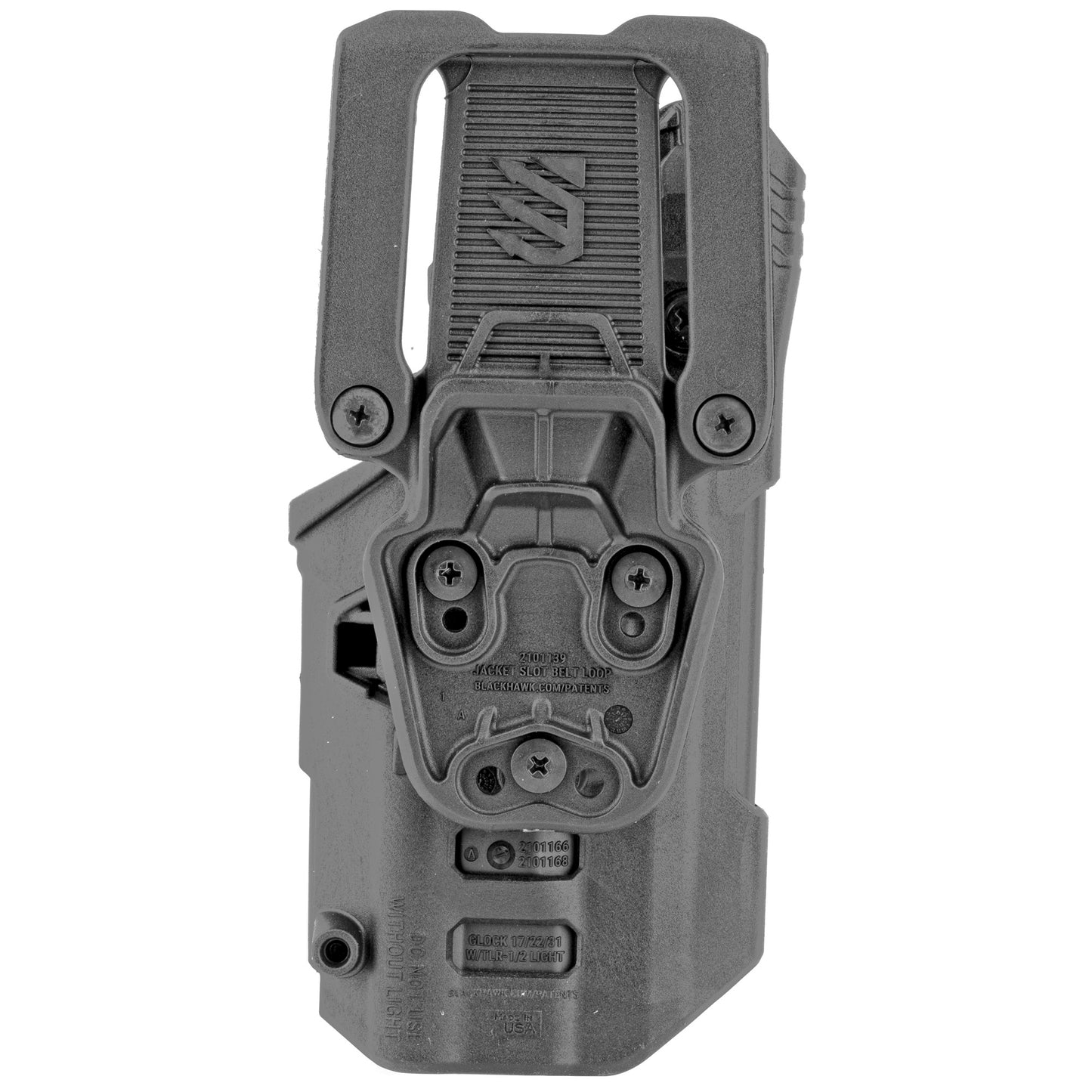 BLACKHAWK T-Series L2D Duty Holster Fits Glock 17 w/ TLR-1 LEFT HAND  44N200BKL