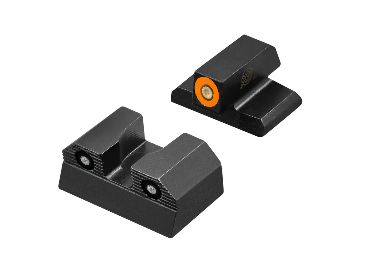 XS R3D 2.0 Night Sight For HK VP9 OR Standard Height Orange Outline HK-R201P-6N