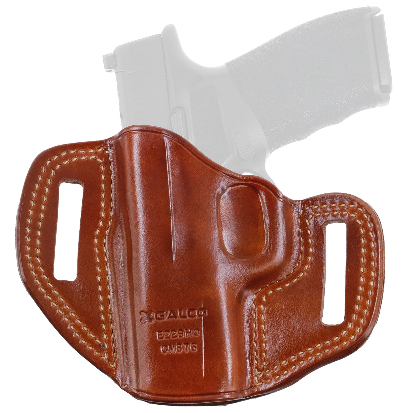 Springfield Hellcat Pro Belt Holster Galco Combat Master Right Hand Tan  CM876